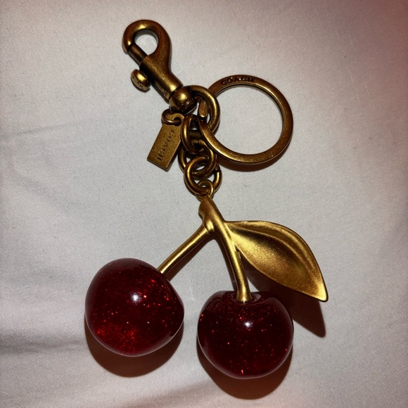 Coach cherry red charm - Picture 5 of 7